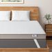 Gel-mousse à mémoire surmatelas, 180x200 cm, 7,5 cm d'épaisseur, mousse viscoélastique, fermeté H3/H4