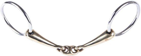 Harry's Horse Onderlegtrens gold brass oval link 16mm 12.0