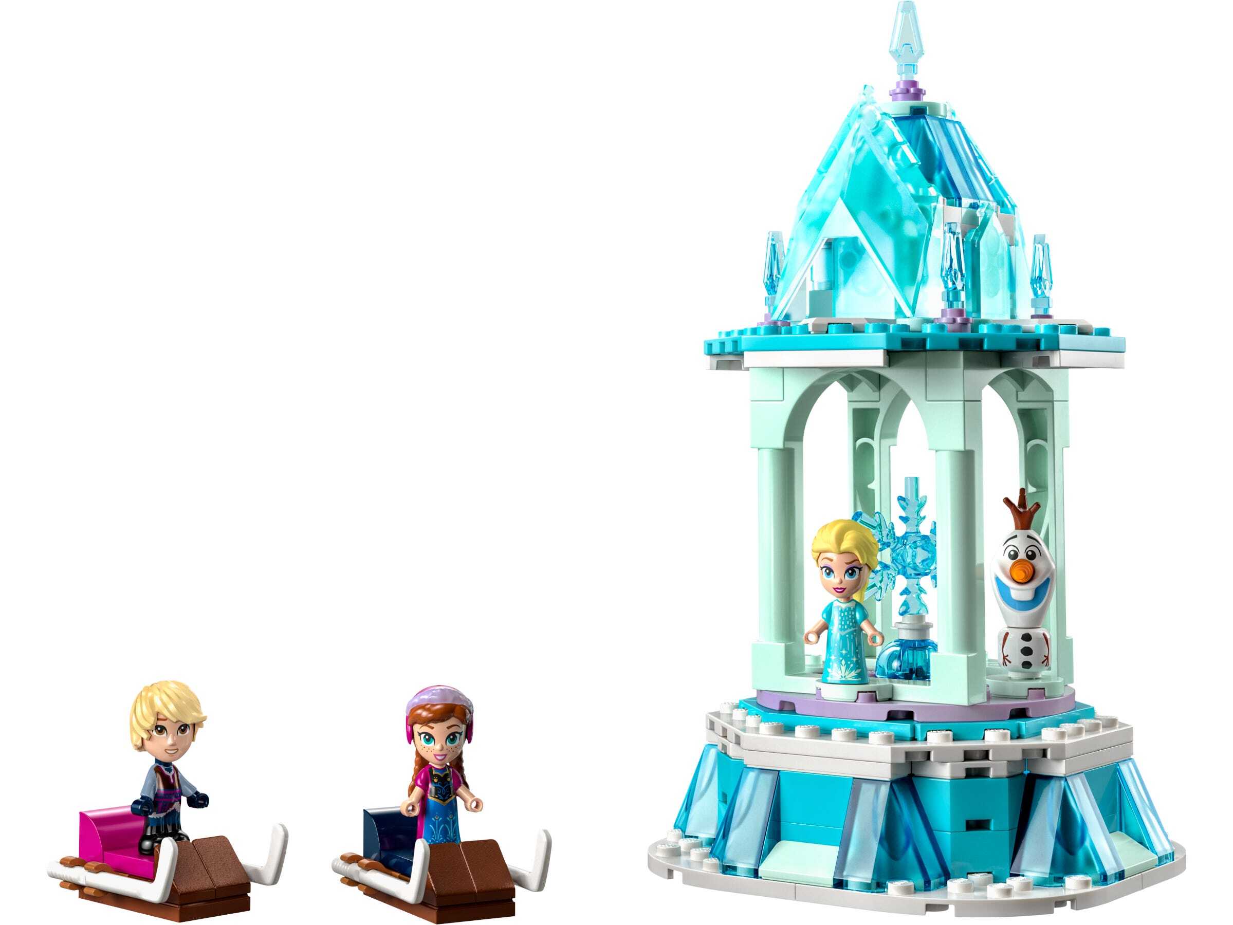 lego De magische draaimolen van Anna en Elsa