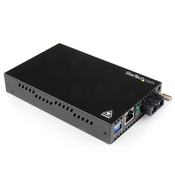 StarTech.com Gigabit Ethernet Fiber Media Converter - Single-Mode SC - 40km