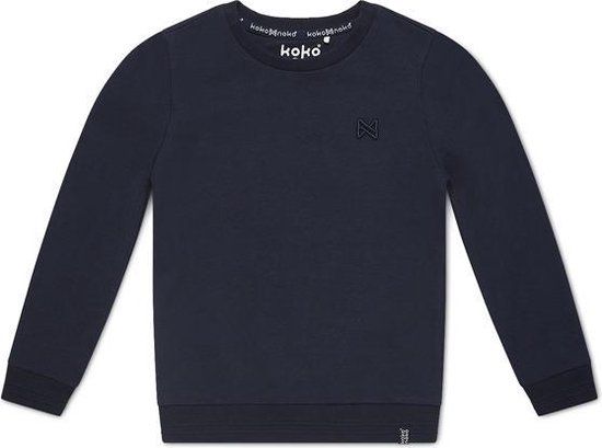 Koko Noko Jongens Sweater - Navy - Maat 62/68