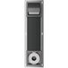 Xellanz Rocko Inbouw Toiletrolhouder met Klep en Reserverolhouder - Gunmetal