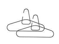 Zone Denmark A-hanger Hanger 40,6 x 24,2 cm 2 stuks Black