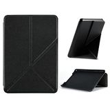 Pazzlas PU lederen Kindle Paperwhite 2022 Case, Magnetische Auto Wake/Sleep Kindle Cover, met opvouwbare standaard Kindle Paperwhite 6.0 Cover voor 2022 Kindle-Zwart