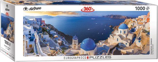 Legpuzzel 1000 stukjes - Griekenland Santorini - 12+ jaar