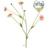 Centaurée Artificielle, 3 Ramures, H 64 Cm Rose - Best - Couleur: Rose