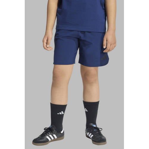 adidas Performance sportshort donkerblauw