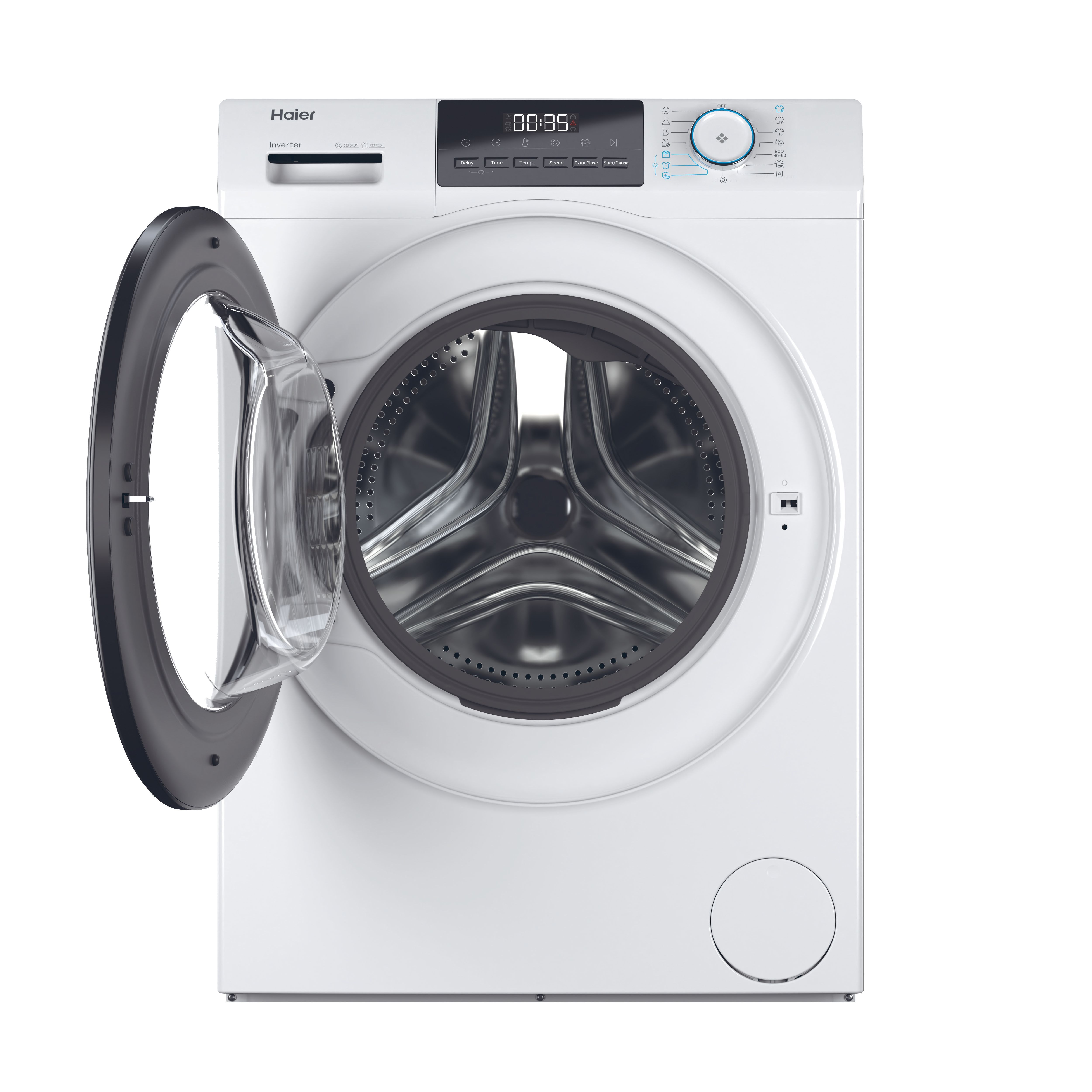 Haier HW80-BP14929A-S - Wasmachine - 8 kg - 1400 RPM - Wit