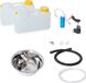 230V évier de camping, 28cm, mini-cuisine, lavabo, kit, évier, marché de caravanes