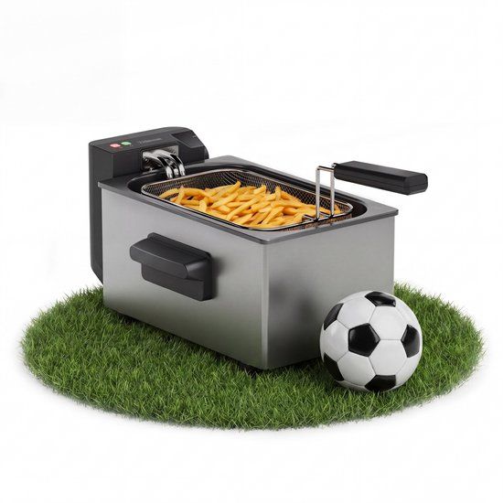 Tristar FR-9326 - Frituurpan 3 liter - Friteuse 2000W - Koude Zone - RVS