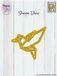 Nellie's Choice Shape die Origami bird