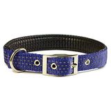 Arquivet Effen Nylon Halsband Blauw | 45cm x 20mm