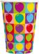 Globos Papieren Bekers 210ml Pop Party - 8st.