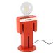 Pantone by Homemania 7002-3028-ERPN Homemania tafellamp, nachtkastje, rood, wit, zwart, hout, 15 x 16 x 26 cm, 1 x E27, max. 100 W