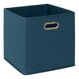 5Five Opbergmand/kastmandje - Smaragd groen - 31 x 31 x 31 cm - 29 liter