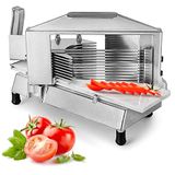 VEVOR Commerciële tomatensnijder, 1/4 inch, roestvrijstalen tomatensnijder, handmatige groentesnijder, voor het snijden van tomaten, komkommers, bananen