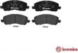 Brembo P54030 Front Disc Brake Pad - Set of 4