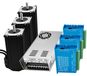 Kit 3 axes avec moteur pas à pas Nema23 57mm, 3Nm, 3A, incluant driver et alimentation