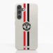 Fibriva™ Coque de Téléphone Officielle Manchester United – Rayures Verticales et Blason