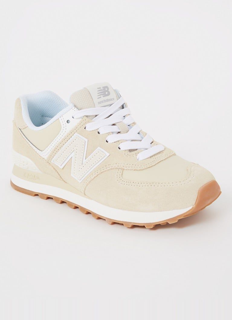 New Balance 574 sneaker with suede details