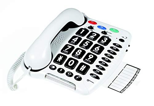 Geemarc CL100 - Snoergebonden telefoon met grote toetsen voor senioren - FR versie