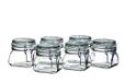 MÄSER Gothika 925338, set van 6 weckpotten, 500 ml, glas, transparant