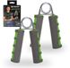 Schildkröt Set d'haltères, 4 couleurs carton, anthracite-vert, 960116, taille unique