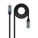 Nanocable 10.01.4302 USB4 Gen 2x2 2 m USB C 20 Gbit/s 100 W Zwart