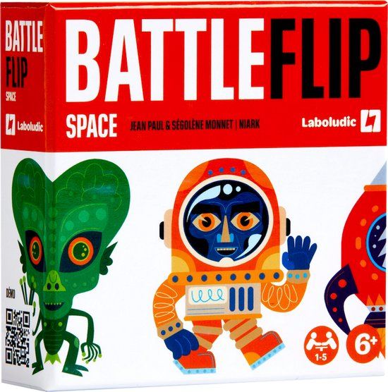 Geronimo Games BATTLEFLIP SPACE - Bordspel - Nederlands