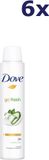 Dove 6x Deo spray - 200ml - go fresh cucumber & green tea
