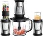 TB23M Blender et robot culinaire compact - 700 W - Pour hacher - Couvercle verrouillable - 220–240 V - Prise UE - Plastique