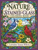 Nature in Stained Glass Coloring Book