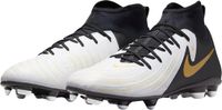 Nike Phantom Luna II Club FG/MG Voetbalschoenen Mannen Wit/Zwart/Goud - Maat 45