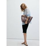 Mango shopper donkerrood