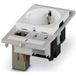 Phoenix Contact 1054542 Prise de terre avec Cat6A IP20, IP00 Gris