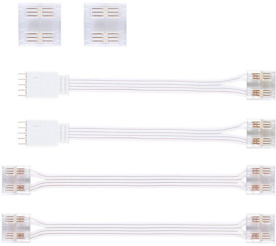 Paulmann 71058 MaxLED Connector Set Full-Line COB Wit, Transparant