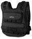 Gilet lesté - Gilet lesté 10 kg - Réglable de 1 à 20 kg - Gilet d'entraînement avec blocs de poids - Compact