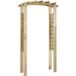 Arche de jardin 110x60x210 cm bois de pin massif imprégné
