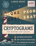 Large Print Cryptograms For Seniors And Adults