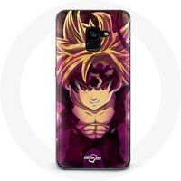 Maniacase Hoesje voor Samsung Galaxy A8 Plus Manga Zeven hoofdzonden Demon