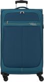 American Tourister trolley Deep Dive Spinner EXP TSA Tea / Lime petrol 82cm