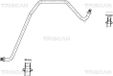 Triscan Conduite Haute/basse Pression, Climatisation 9010 16075 Ford 1140658