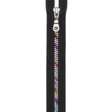 Prym Ritssluiting Kunststof 6mm grof Deelbaar Zwart 70 cm