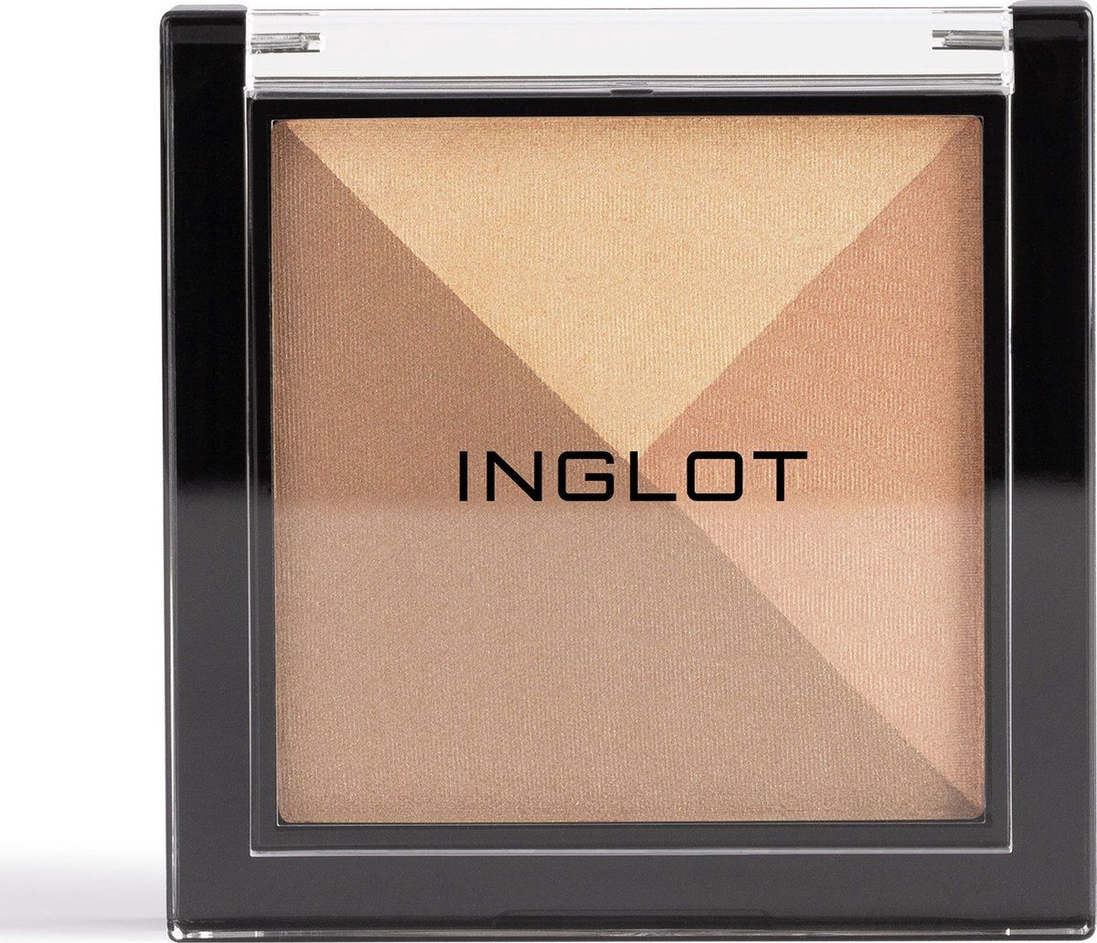 Inglot Multicolour Highlighting & Bronzing Powder 12 - Gezichtspoeder - 5901905019027