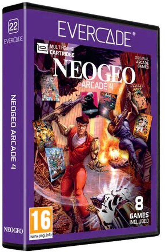 Evercade NEOGEO Arcade Collection 4
