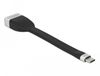 Delock 86731 USB Type-C naar DisplayPort kabel 0,135 m Zwart, Zilver