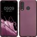 kwmobile telefoonhoesje geschikt voor Huawei P30 Lite - Hoesje voor smartphone - Back cover in metallic lila