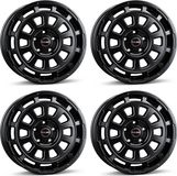 Borbet 4 Borbet velgen, type CW7, 7.0x17 inch, ET63, 5x118 steekmaat, geschikt voor SWM en Citroën Jumper. Aluminium velgen