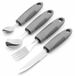 KLK Commerce JL keuken - Ergonomisch bestek - 4-delig - Flexibel - Antislip