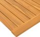 vidaXL Badmat Naturel 100 x 55 cm Massief Acacia Hout